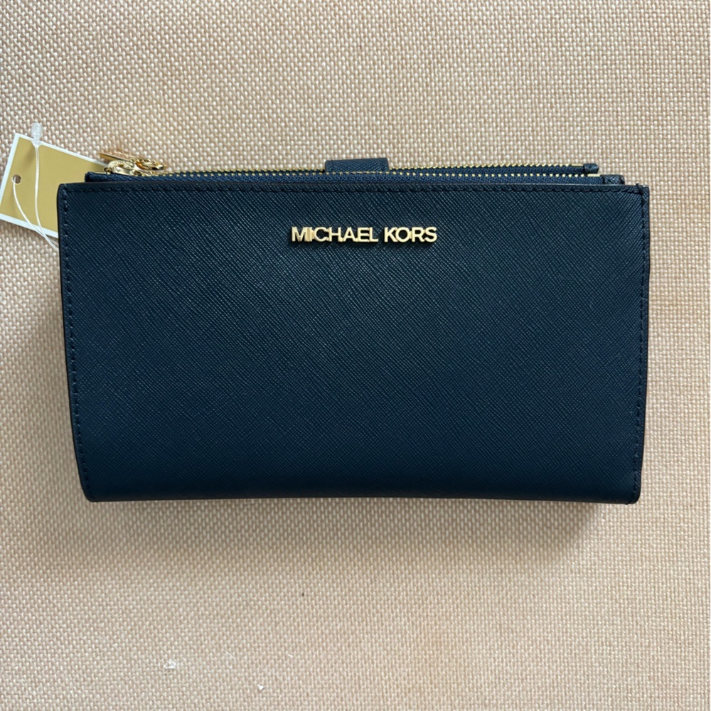 Navy Blue Michael Kors wallet